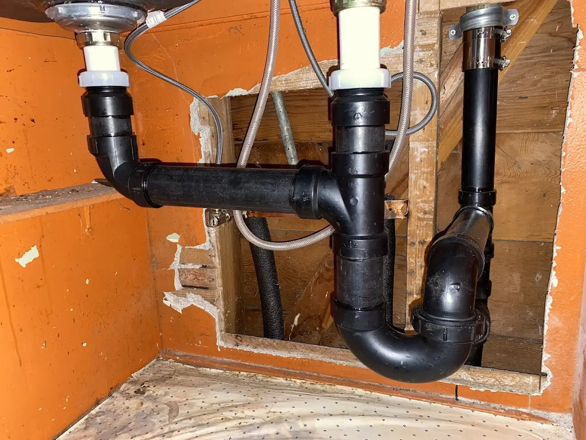 Professional Plumbing Inspection equipment and tools on the job in Rusk
